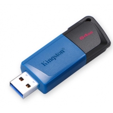 金士頓64G藍色滑蓋U盤